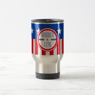 Amerikansk 1776 patriotisk resemugg