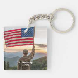 Amerikansk 250-årsjubileum Anpassad Akryl Nyckelri