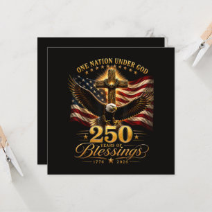 Amerikansk 250-årsjubileum Patriotisk USA 4 juli