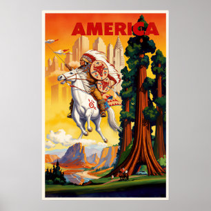 Amerikansk affisch