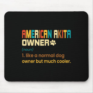 Amerikansk Akita-älskar-design - Present till amer Musmatta