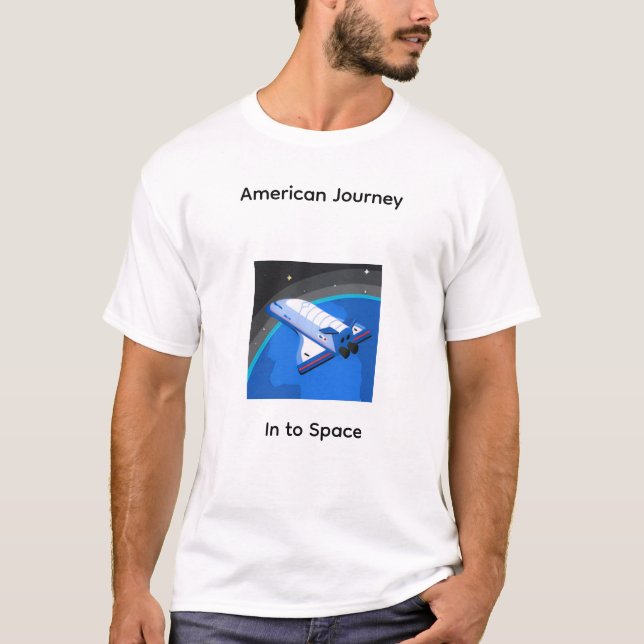 Amerikansk ånd t shirt (Framsida)