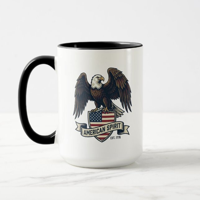 Amerikansk anda Kal Eagle Mugg (Vänster)