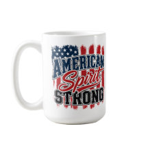 Amerikansk anda stark 4 juli patriotisk