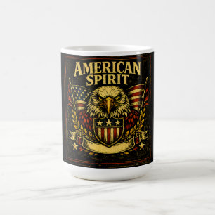 Amerikansk Ande – Nationell Stolthet Arv Kaffemugg