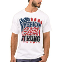 Amerikansk Ande Stark 4:e Juli Patriotisk