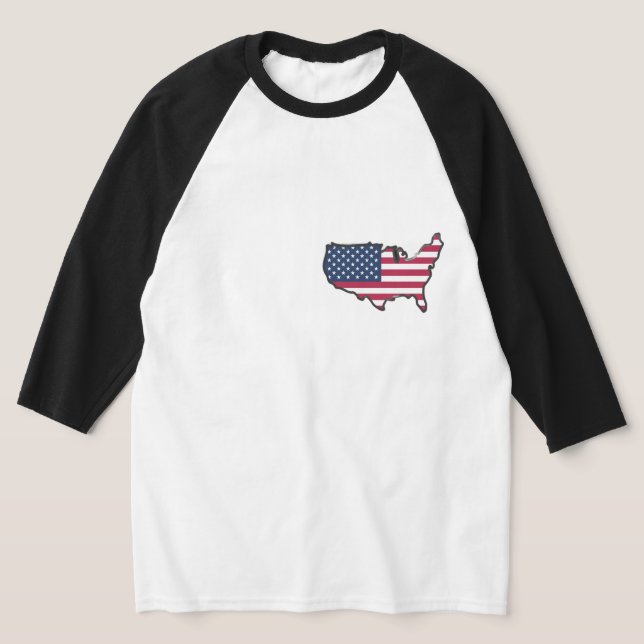🇺🇸 AMERIKANSK ANDE 🇺🇸 T SHIRT (Laydown)