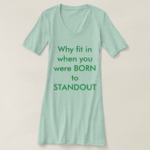 Amerikansk apparat T-Shirt Dress för kvinnor