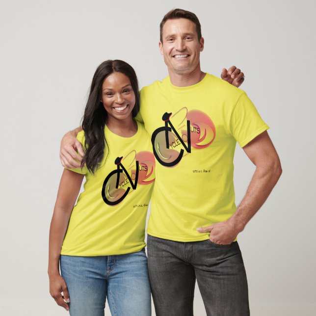 Amerikansk Apparatur CycleNuts Logotyp T Tröja (Unisex)