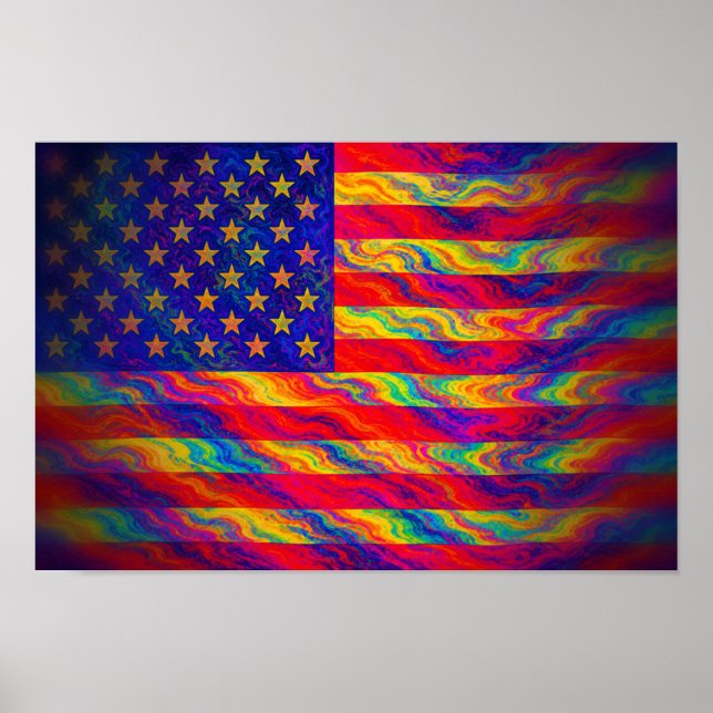 Amerikansk ära  poster (Framsidan)