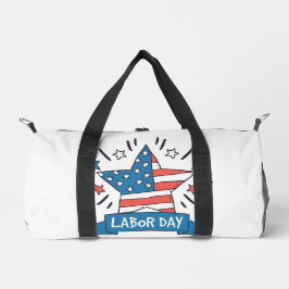 Amerikansk arbetsdagskreativ illustrationsdesign