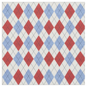 Amerikansk argyle tyg