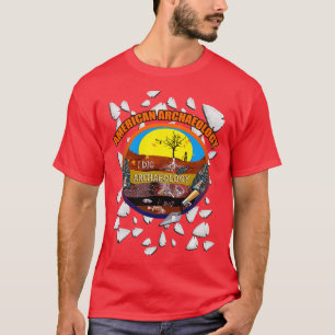 amerikansk arkeologi t shirt