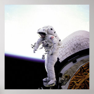 Amerikansk astronaut poster
