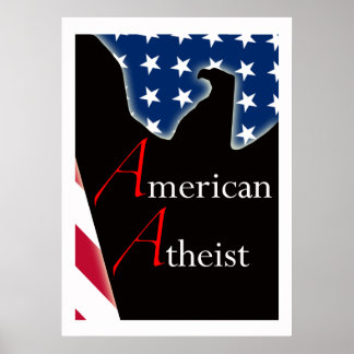 Amerikansk Atheist Poster