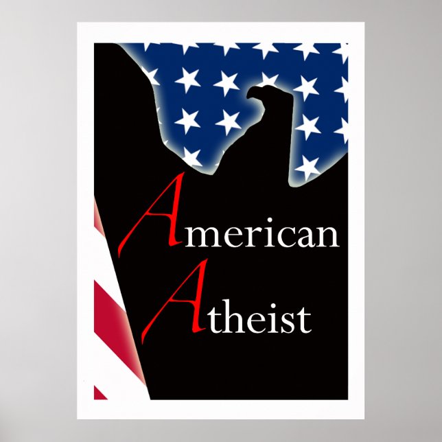 Amerikansk Atheist Poster (Framsidan)