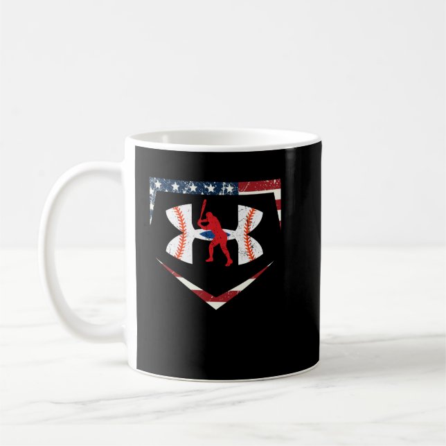 Amerikansk baskeboll under Armor Shirt Kaffemugg (Vänster)