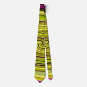 Amerikansk Beautyberry Abstrakt Halsduk Slips