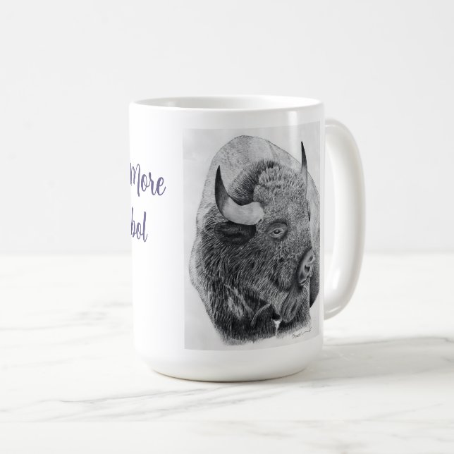 Amerikansk bison kaffemugg (Framsida höger)