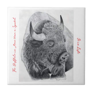 Amerikansk bison kakelplatta