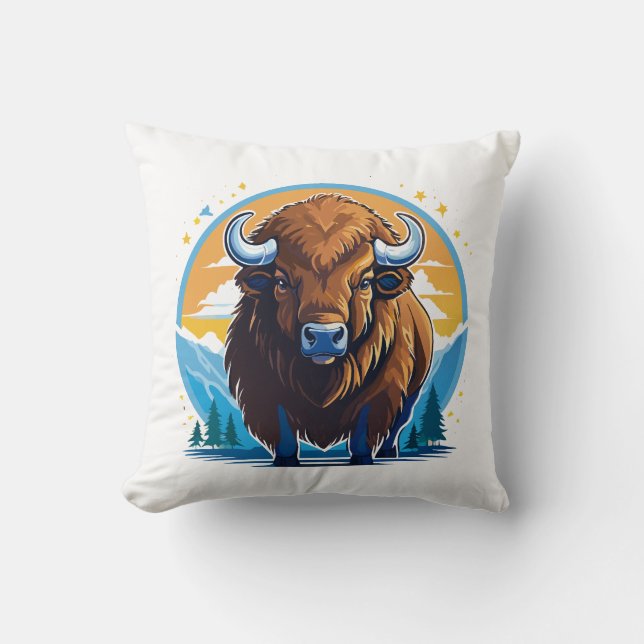 amerikansk bison kudde (Framsida)