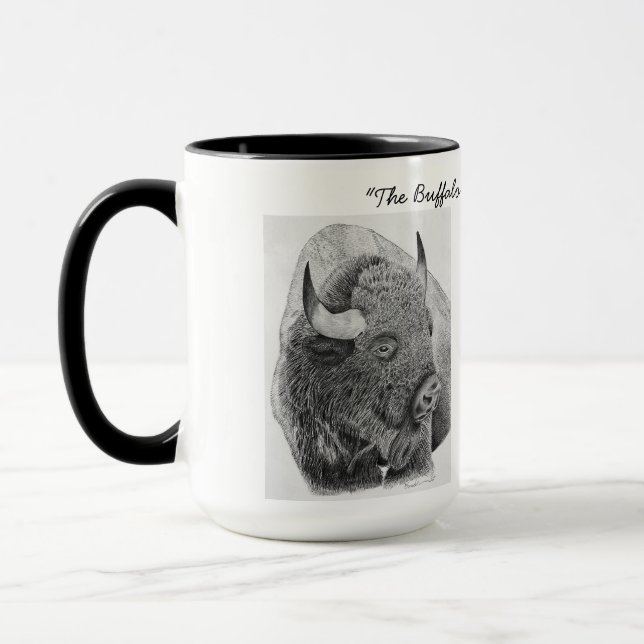 Amerikansk bison mugg (Vänster)