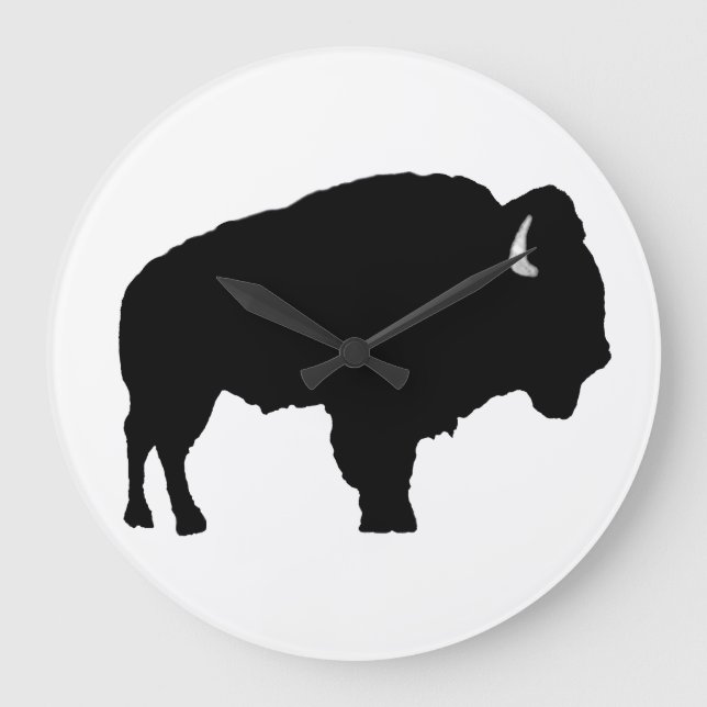 Amerikansk Bison Stor Klocka (Framsida)