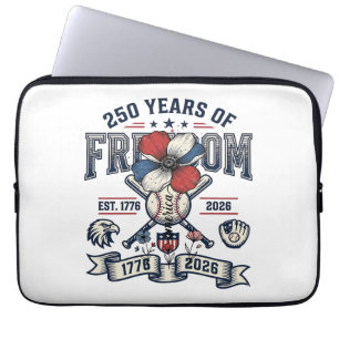 Amerikansk blomster patriotisk vintage vektor desi laptop fodral