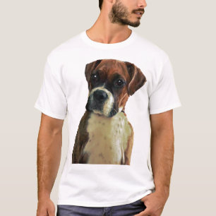 AMERIKANSK BOXER-HUND T SHIRT