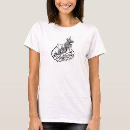 Amerikansk Bra, lång T-Shirt