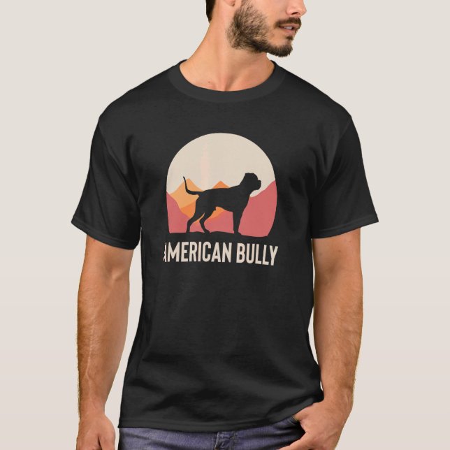 Amerikansk Bully Mountain T Shirt (Framsida)