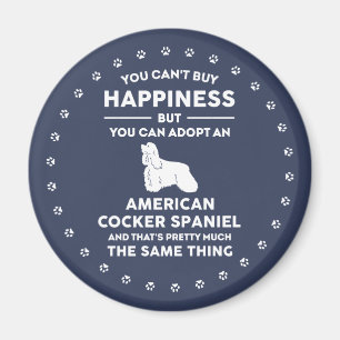 Amerikansk Cocker Spanel Happity Magnet