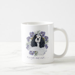 Amerikansk Cocker Spaniel Glöm Mig Inte Kaffemugg