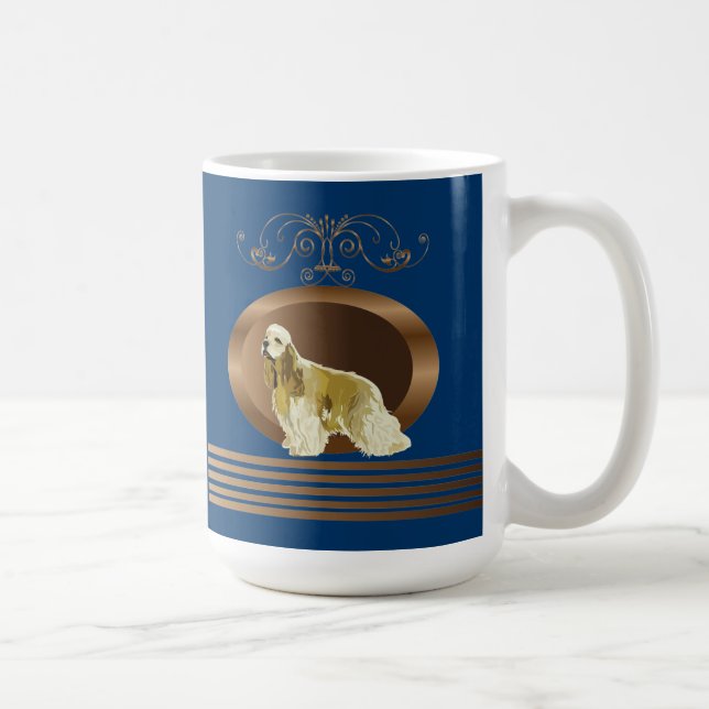 Amerikansk cocker spaniel kaffemugg (Höger)