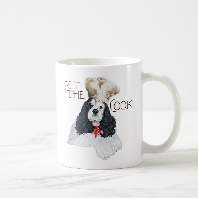 Amerikansk Cocker Spaniel Kock Kaffemugg (Höger)
