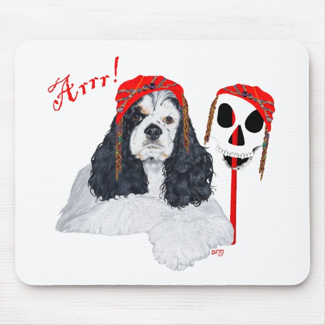 Amerikansk Cocker Spaniel Pirat Musmatta (Framsidan)