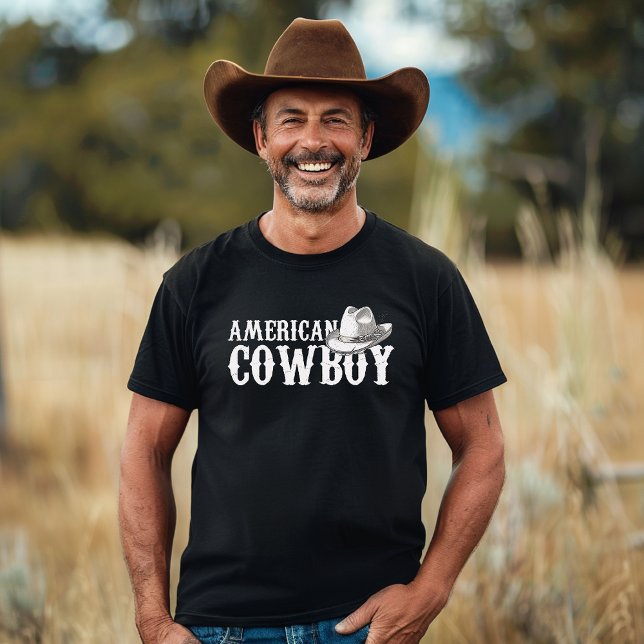 Amerikansk Cowboy T Shirt (Skapare uppladdad)