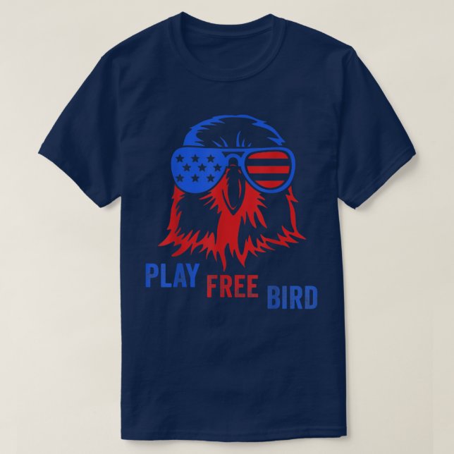 Amerikansk Eagle-pjäs T Shirt (Design framsida)