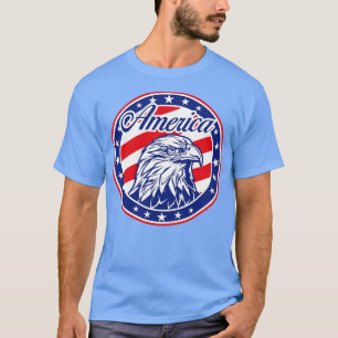 AMERIKANSK EGENPIN T SHIRT