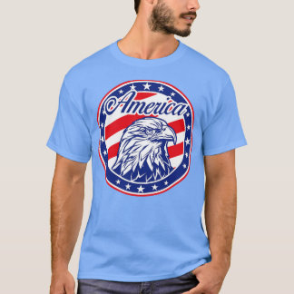 AMERIKANSK EGENPIN T SHIRT