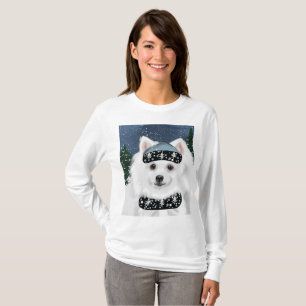 Amerikansk Eskimå Hund T Shirt