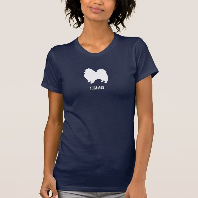 Amerikansk eskimåhund tee shirt (Framsida)