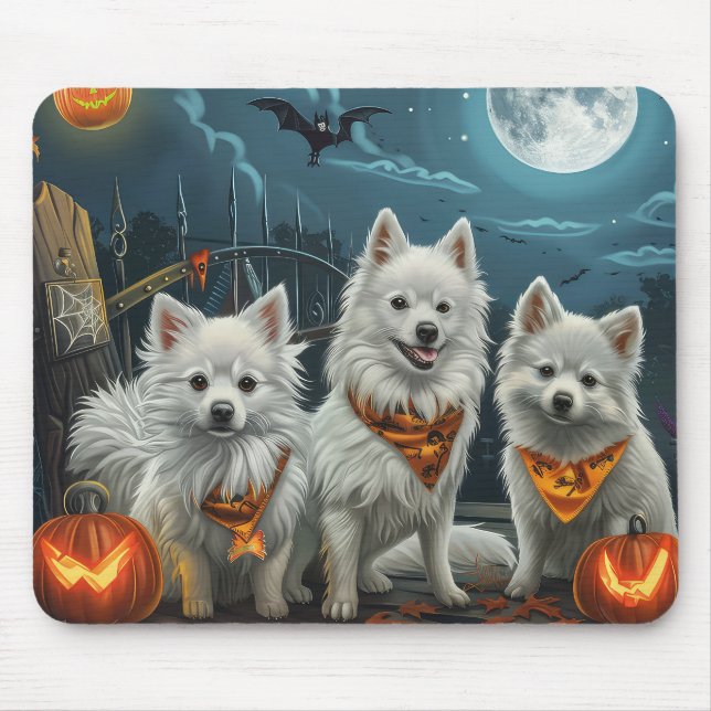Amerikansk eskimo Halloween-taloky Musmatta (Framsidan)