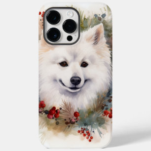Amerikansk eskimo-julkransar Festive Valp