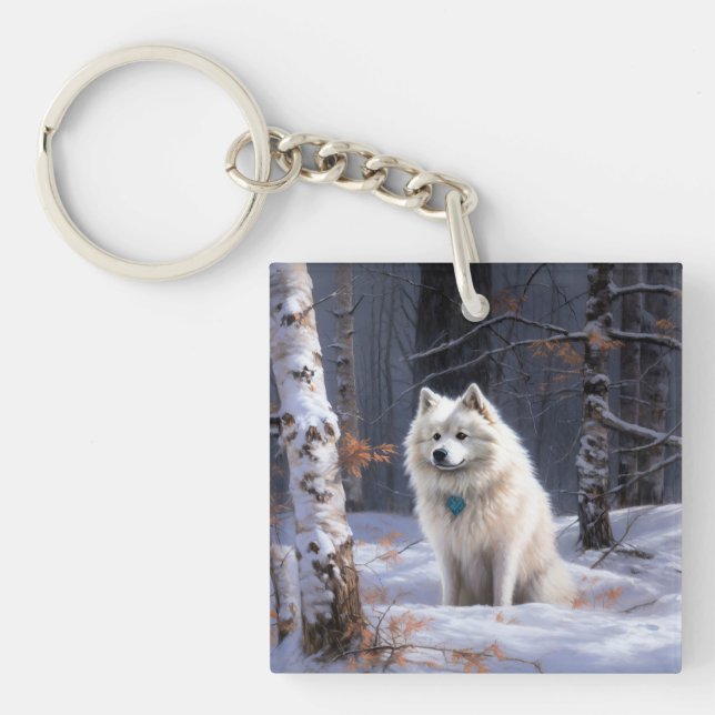 Amerikansk Eskimo Låt Det Snöa Jul (Framsidan)