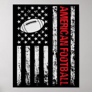 Amerikansk Fantasy-Fotbollsspelare & Tränare Usa F Poster