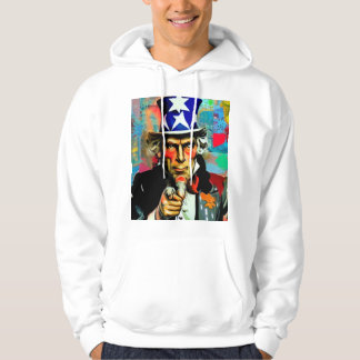 Amerikansk farbror Sam Hoodie