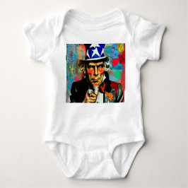 Amerikansk farbror Sam T Shirt