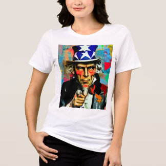 Amerikansk farbror Sam T Shirt