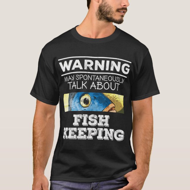 Amerikansk Fiskediva T Shirt (Framsida)